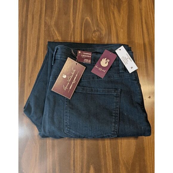 đNWTâWomen'sâGloria VanderbiltâAmandaâClassicâRiseâTaperedâLegâJeans - Picture 3 of 6